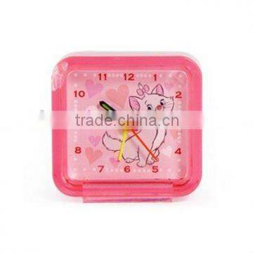 Fashion Plastic Table Desk Alarm Quartz Clock ITEM NO. RD9191S