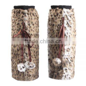 Sya hot sale winter warm design wholesale ladies leg warmers