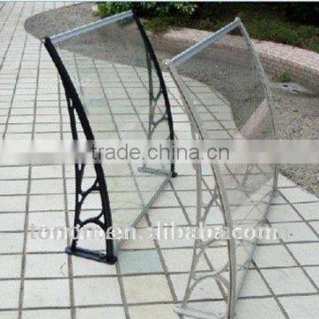 New design diy door awning polycarbonate canopy