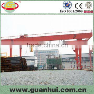 electric double girder travel gantry crane