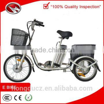 Adults three/3 wheel electric bicycle for old people