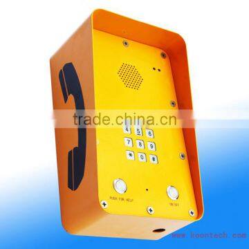 KNTECH Industrial Telephone water resistance auto-dial Taxi busstation emergency telephone