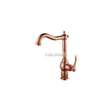 Fashion chrome surface Finishing and contemporary style kitchen tap