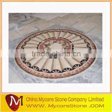 Quality made flooring design waterjet medallions