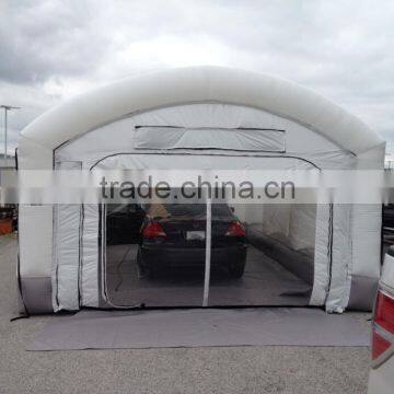 Custom White Inflatable Spray Booth Inflatable Car Spray Tent Inflatable Paint Booth photo-3