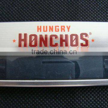 name badge with magnetic back