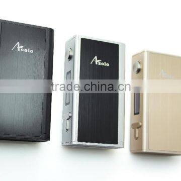 Support almost all tanks/wires on the market Ijoy asolo vape mod mini size with max 200w box mod