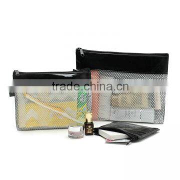 Best selling products 2016 3pcs mesh toiletry bag set cheap goods from china