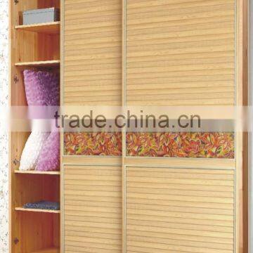 Wardrobe Sliding door with glass strip