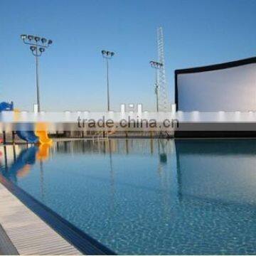 Pool Decoration Inflatable Movie Theater Screen