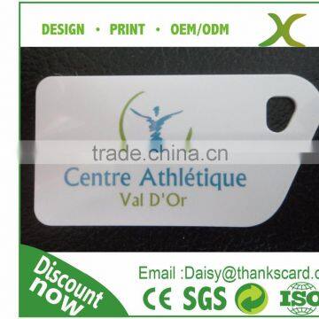 Free design!!!Plastic RFID Keychain/ GYM keychain tag/custom keychain