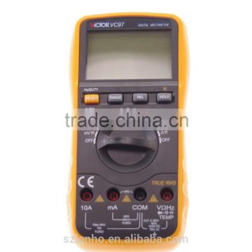 2016 new arrival high quality Digital LCD Display Ohmmeter AC DC Testing VC97 Multimeter