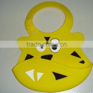 silicone rubber baby bib /infant bib