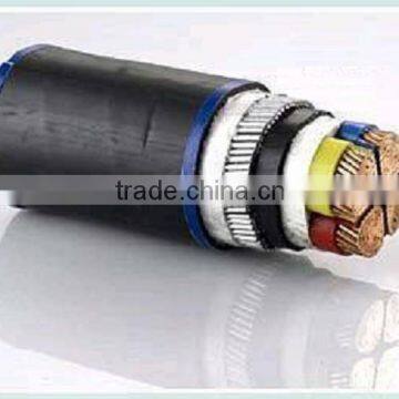 medium voltage underground marine cable /XLPE insulated armoured electric cable