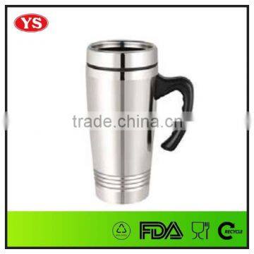 450 ml eco friendly double wall stainless steel travel mug