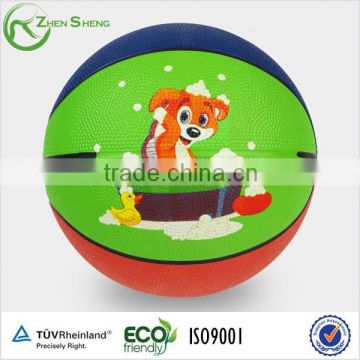 Zhensheng Rubber Basketballs Customized for Kids Playing