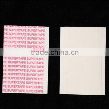 120pcs/1lot 4x0.8cm High Quality SUPER HAIR TAPE Adhesive Double Side Tape for Skin Weft Seamless Tape Hair Extensions Attaching photo-5