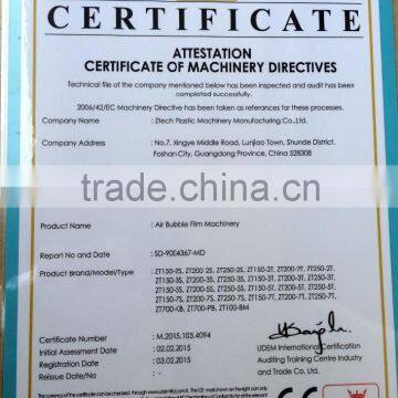 2015 1.2m 7 Layer Air Bubble Film Extrusion Line photo-4