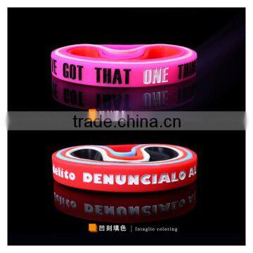 Wholesale custom sport silicone wristbands/silicone wristband for sport