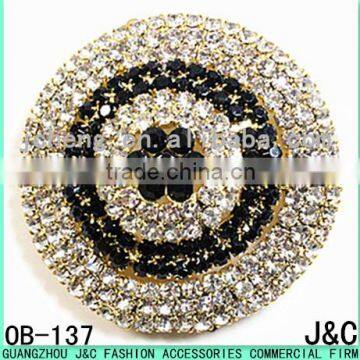 2016 Round Shape Shoe Crystal Stone Shoe Ornament Shoe Buckle Shoe Trim photo-2