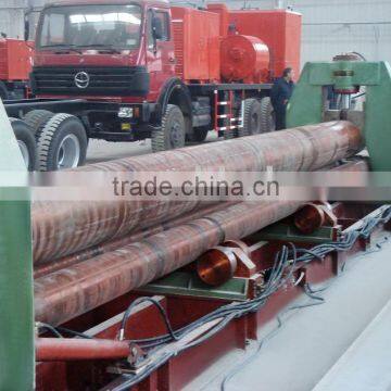 plate bending machine for special long tank rolling