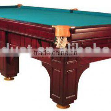 International standard size 12 ft rose wood snooker table 4.5cm slate playfield snooker pool table