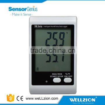 DWL-21,Sound and Light Alarm Big Screen Temperature Humidity Data Logger