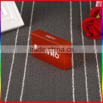 Custom Red PVC Packaging Box With White Printing photo-2