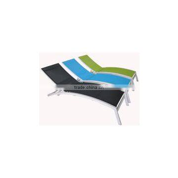 Uplion MC3042 sunbeds outdoor garden stacking pool steel sun lounger