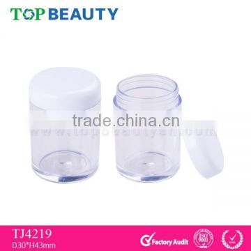 TJ4219- 9g Cosmetic Packaging Plastic Empty Clear Cosmetic Jars