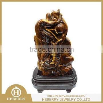 High quality crystal dragon statue good for business gift or collection