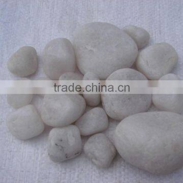 Natural White River Pebbles