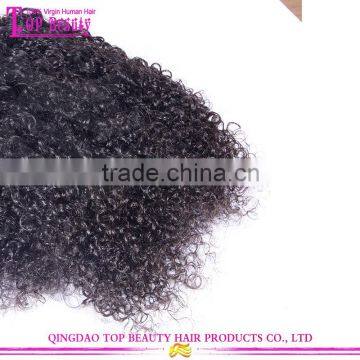 Supper Quality Curly Remy Hair Extension no Acid no Chemical Mongolian 100 Human Hair photo-6