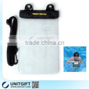 New arrival mobile phone pvc waterproof bag for big ipad