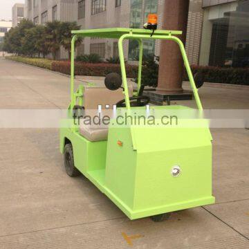 three wheel electric towing tractor small size