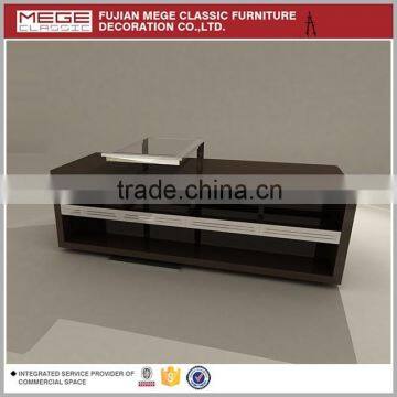 New design wooden clothes exhibition furniture