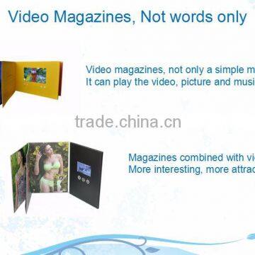 Direct Mail Marketing Solution Cards With 5" Lcd Screen
