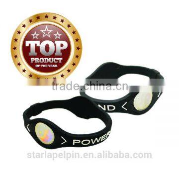 custom bio positive silicone extreme energy bracelet