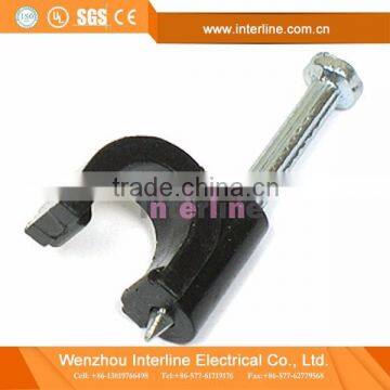 Good Quality Hot Sale Factory Direct PE Plastic Nail In Cable Clip