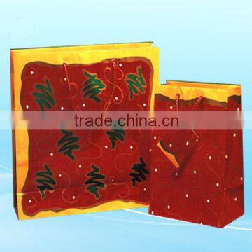 Printed paper shopping bag wholesale