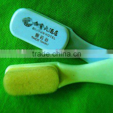 Hotel shoe shine shoe sponge shoe care