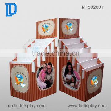 Shenzhen Customized Pop Cardboard Dump Bin Floor Display For Books