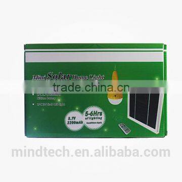 low cost high quality 2W Portable Solar Light MRD441