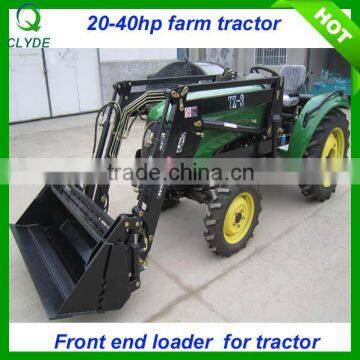 4wd 40hp tractor with front end loader for sale