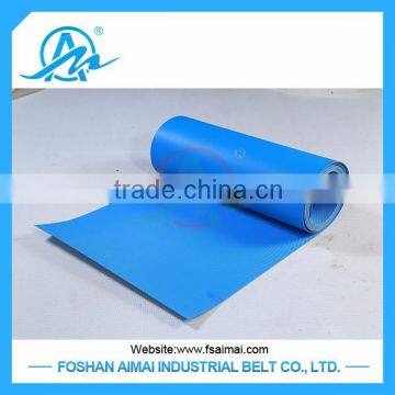 Blue PU food conveyor belt manufacturer