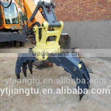 jt-17 pitra grapple for 34 tons excavator made in china cheap and good quality