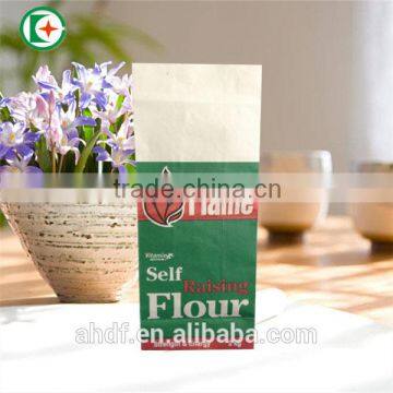 2kg flour paper bag/flour paper bag with logo printed/2kg flour packaging paper bag