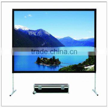 4:3 Portable Front and Rear Easy Fold Screen Fast Folding Screen Projector Screen photo-4