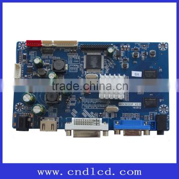 2K 2560*1440 QHD@ 60HZ & FHD 144HZ VGA+DVI+HDMI to eDP Industrial Control System LCD Controller Driver Mother Main Card Board