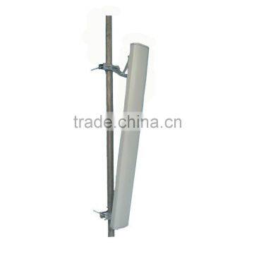 2.4G 5.8G dual band 4-N female connector 2*14/2*16 dBi sector panel antenna